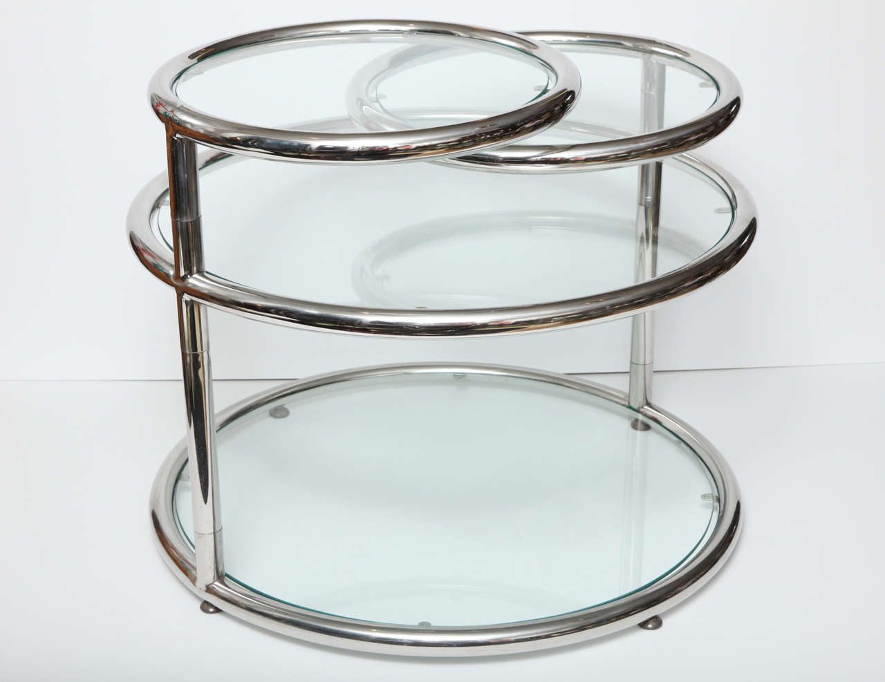 Mid-Century Modern Chrome Coffee Table