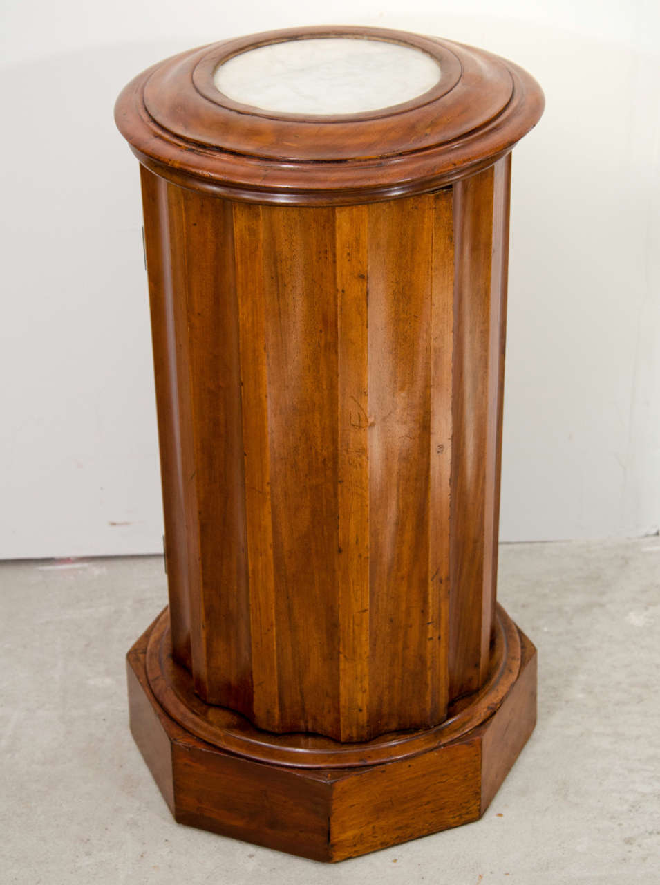 French Empire Drum Table