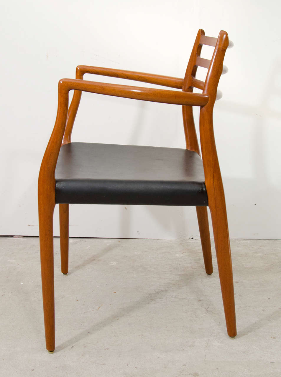 Mid-Century Modern Pair of Danish Armchairs by  Niels Otto Moller For Sale