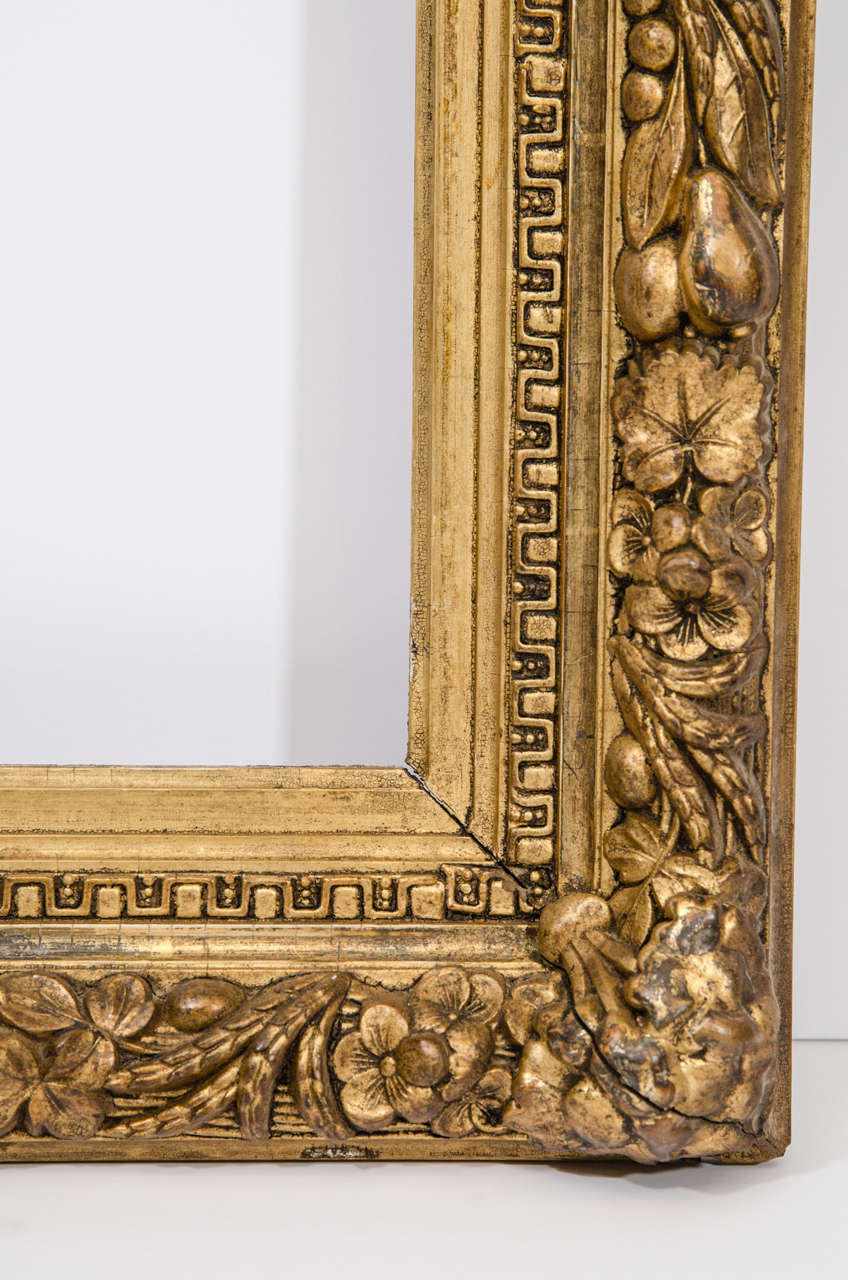 Baroque Revival Mid-19th Century French Baroque Style Frame For Sale