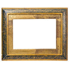 Florentine Gilded and Paint Decorated Renaissance Revival Frame