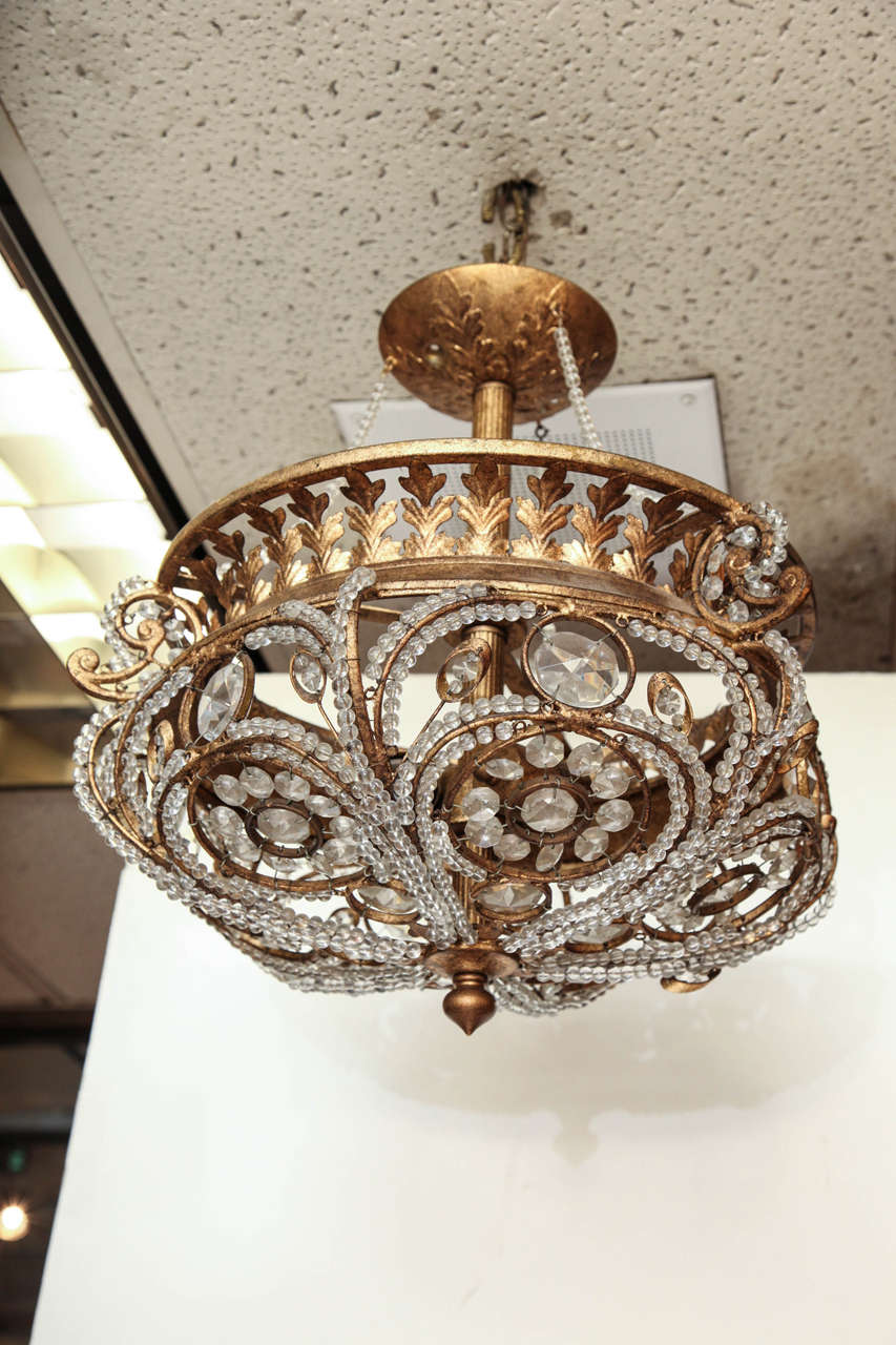 A Set Of Three Venetian Style  Chandeliers