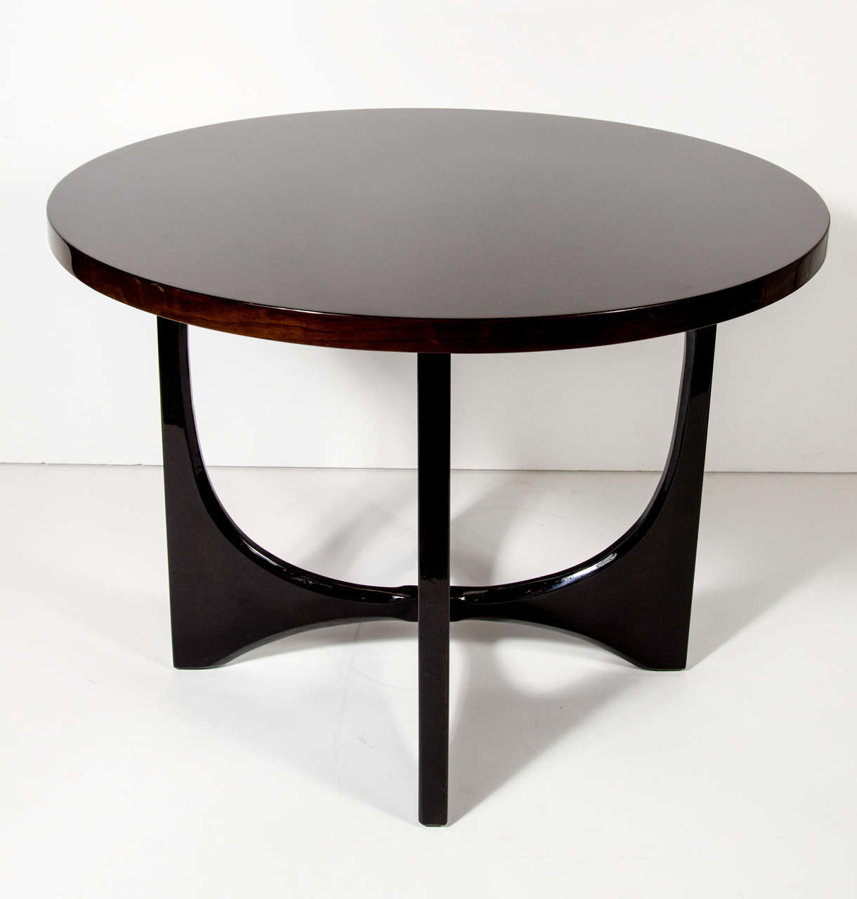 Pair of Sculptural MidCentury Modernist Occasional Tables at 1stdibs