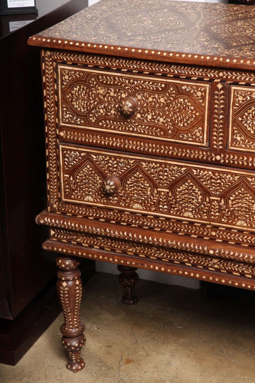 Inlaid Chest of Drawers at 1stdibs