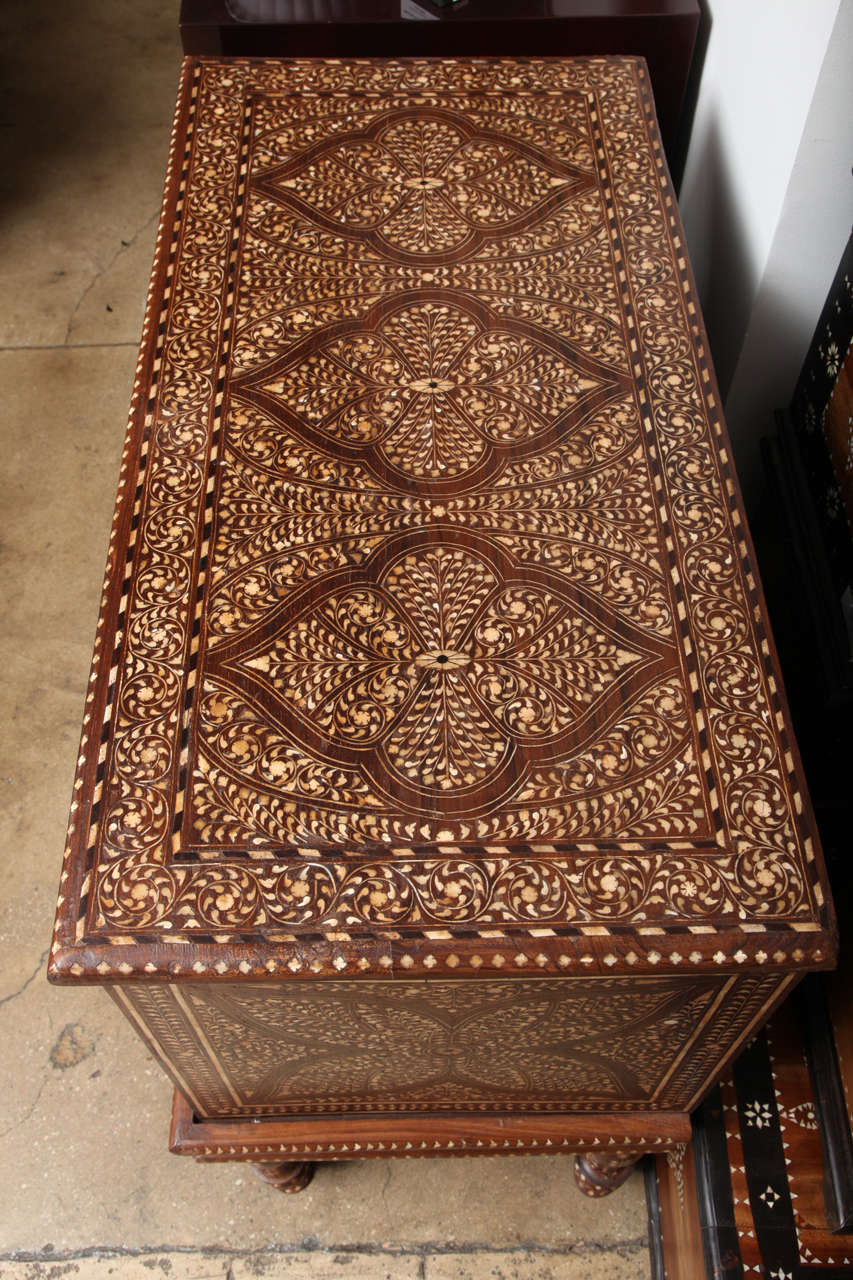 Inlaid Chest of Drawers at 1stdibs