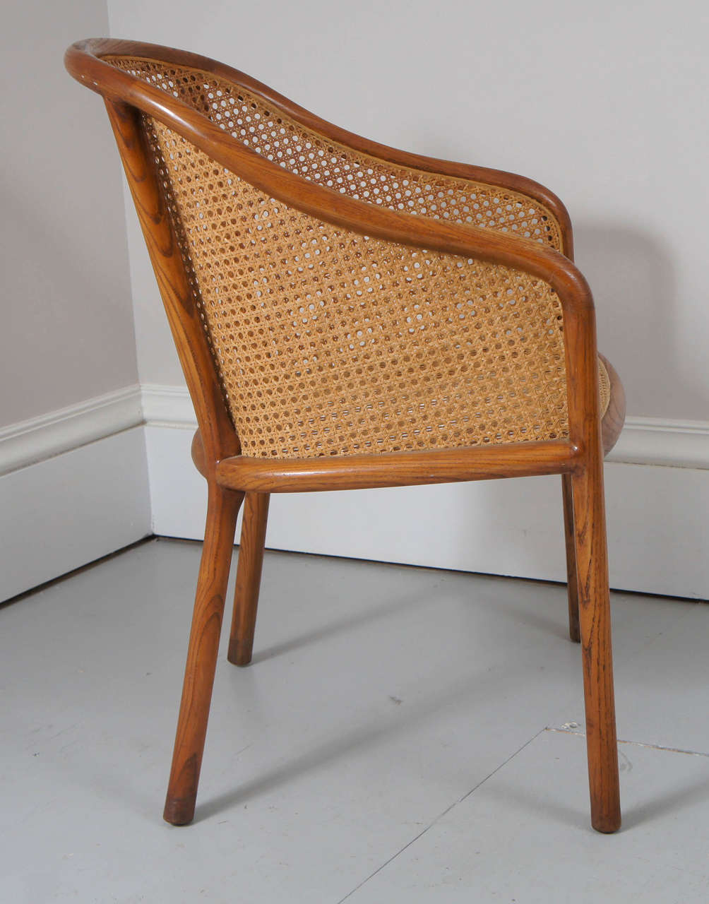 Four Ward Bennett Caned Chairs In Good Condition In Hudson, NY
