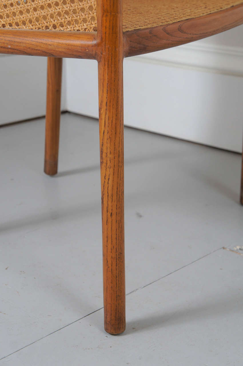 Four Ward Bennett Caned Chairs 1