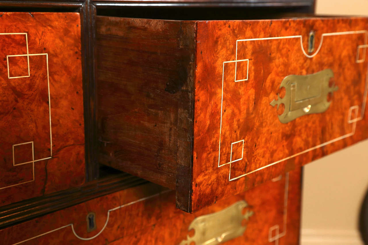 Indian Campaign Secretaire or Chest 3