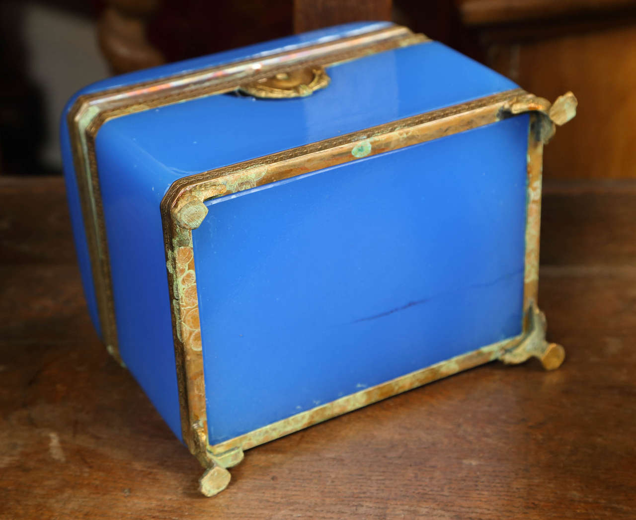 French Opaline Blue Box 5