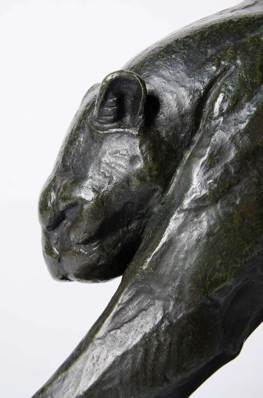 Bronze Panther by Becquerel For Sale 4