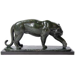 Bronze Panther by Becquerel