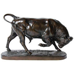 Bronze Bull by Isidore Bonheur