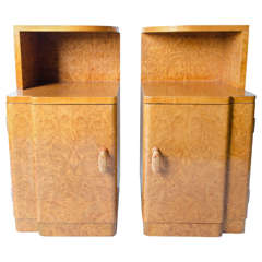 Art Deco Bedside Cabinets by Epstein