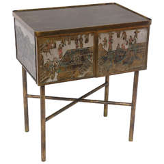 Philip & Kelvin Laverne Two Door Chinese Cabinet 1