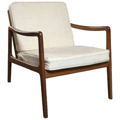 Ole Wanscher Mid-Century Teak Lounge Chair by John Stuart 11