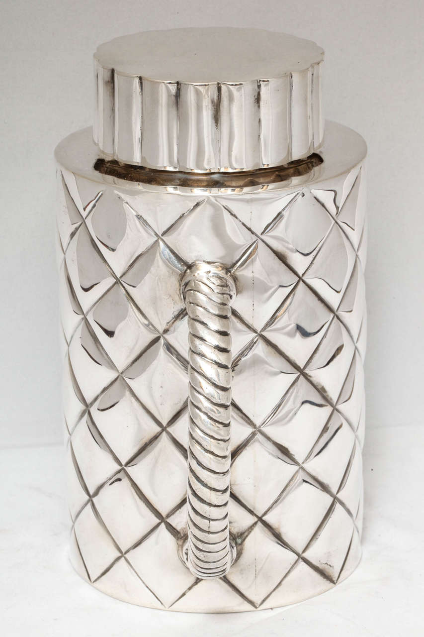 Mid-20th Century Sterling Silver Cocktail Shaker by Ortega