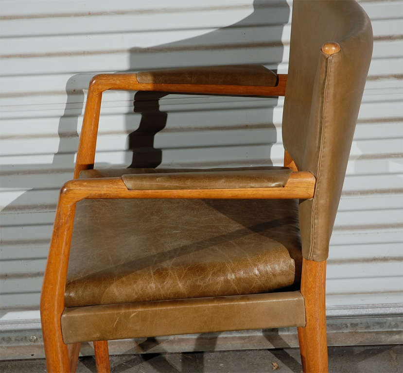 Mid-20th Century Arne Jacobsen for Hans Wegner Armchair For Sale