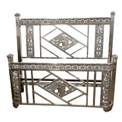 Double-size Deco bed frame
