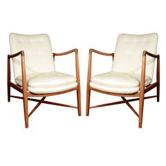 Pair of Lounge Chairs by Finn Juhl