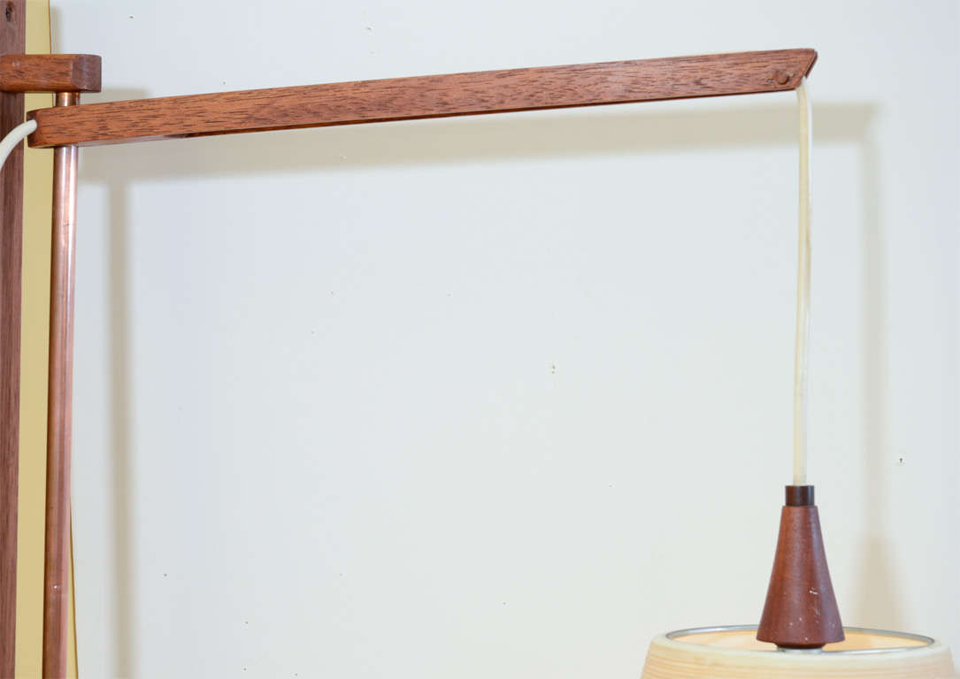 Mid-20th Century Yasha Heifetz Adjustable Wall Lamp