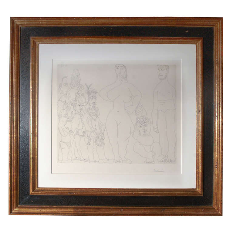 Signed and Numbered Picasso Etching