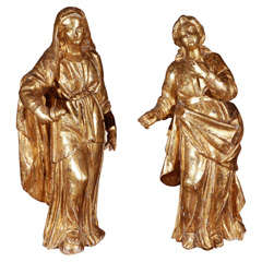 Pair of Gilded Figures 7