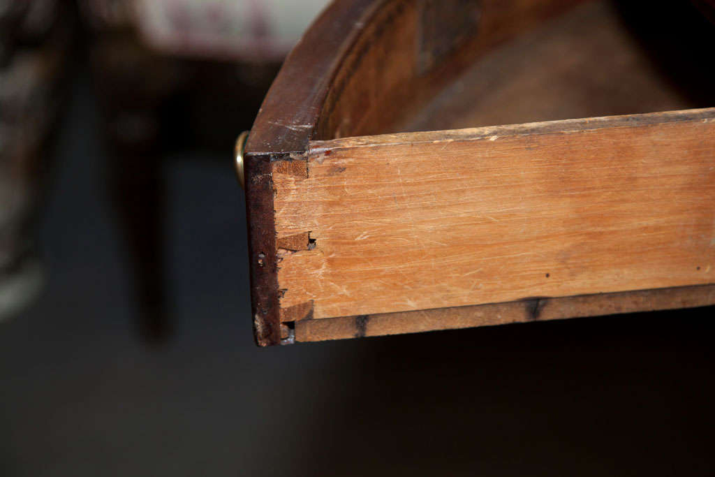 Leather Top Revolving Drum Table 2