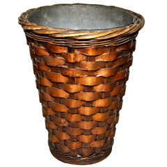 Basket attibuted to Jean Michel Frank