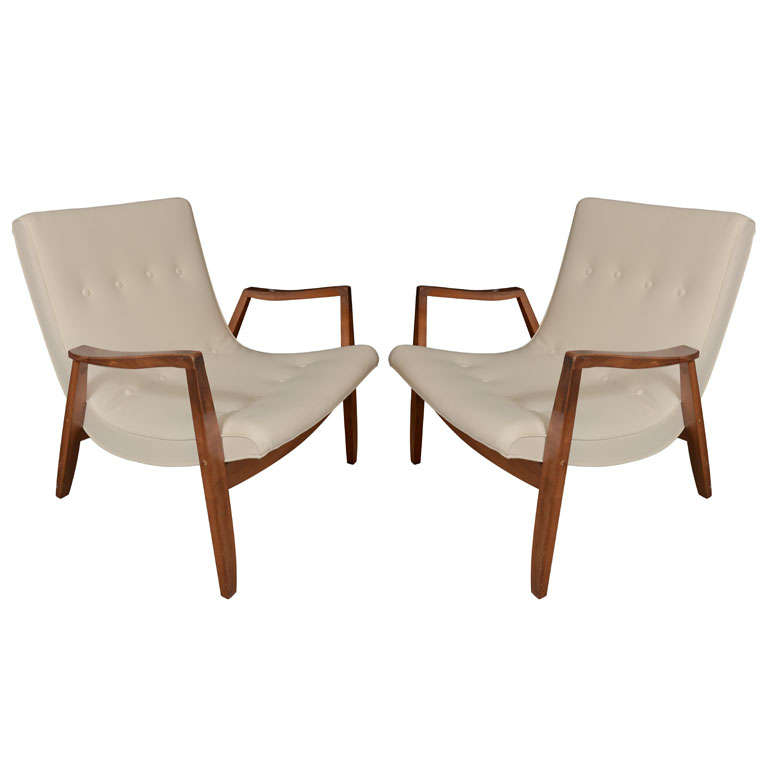 Pair of Baughman Chairs