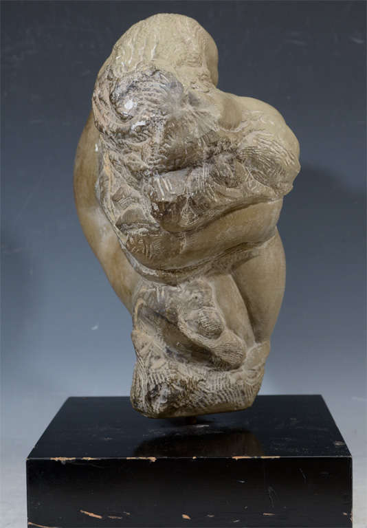 Mid-Century Figural Abstract Sculpture after Jose de Creeft 1