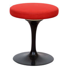 Mid Century "Tulip" form Swivel Stool by Eero Saarinen for Knoll 7