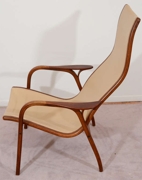Swedish Mid Century Lounge Chair by Engstrom 1
