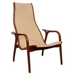 Swedish Mid Century Lounge Chair by Engstrom