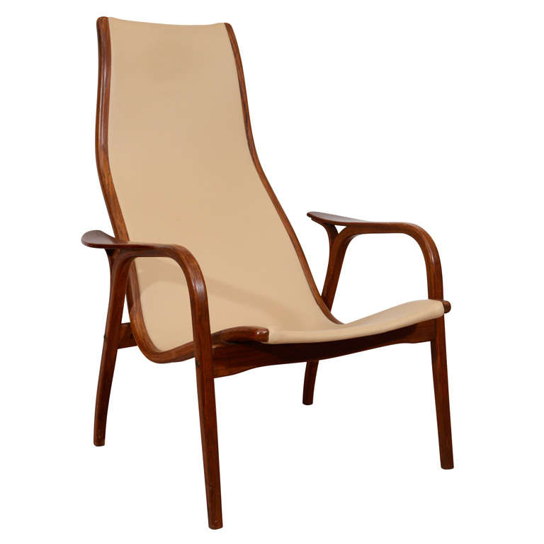 Swedish Mid Century Lounge Chair by Engstrom