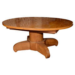 Art Deco Dining Table by Jacques Emile Ruhlmann