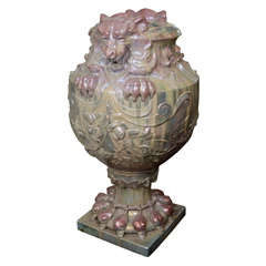 Monumental Urn Form Luster-ware Vase attr. to Clement Massier