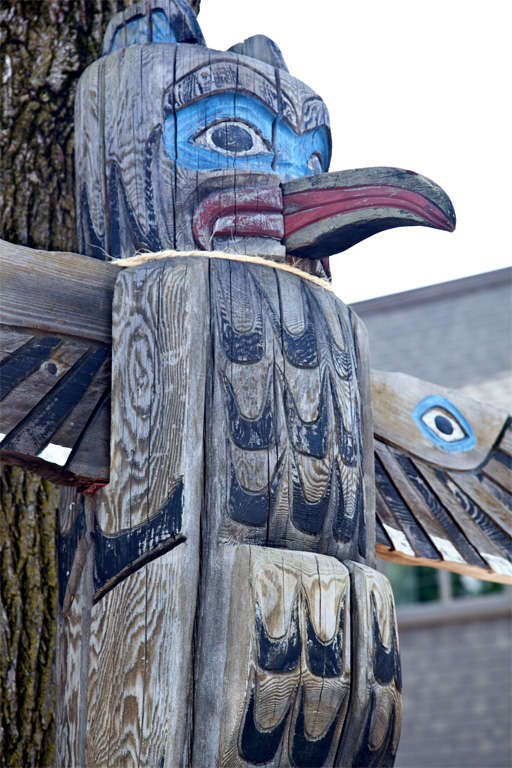 Vintage Northwest Native American Totem Pole 2