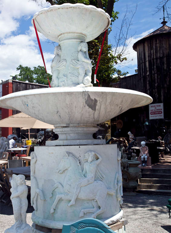 Huge Marble Fountain from Helmsley Estate 4