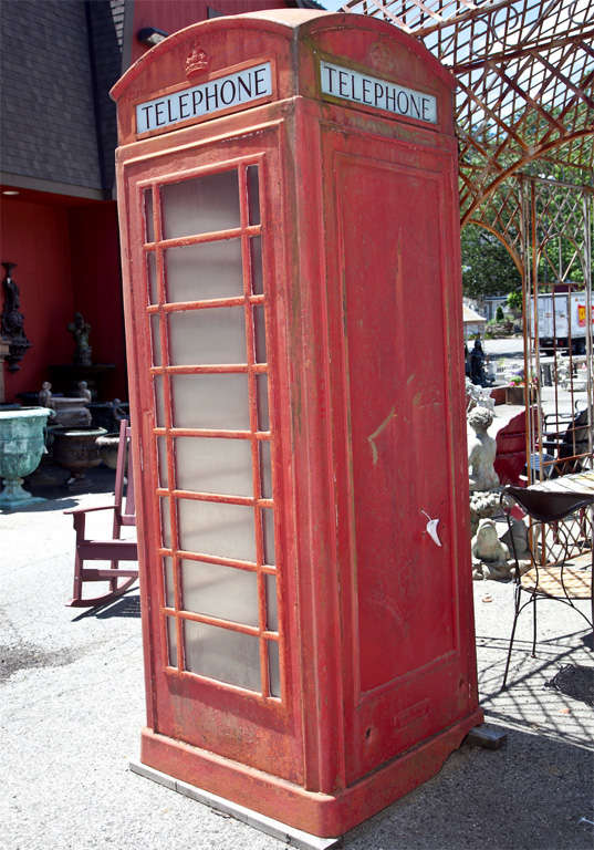 Old English Phone Booth 2