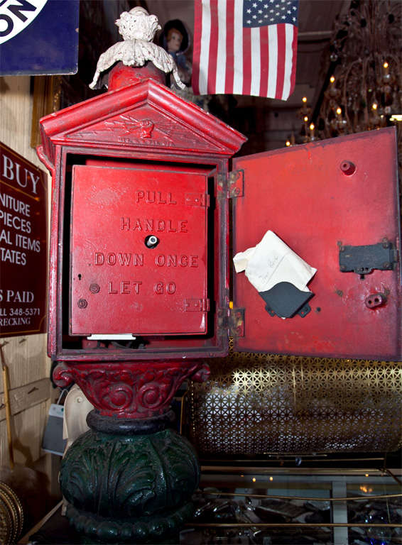 American Antique New York City Fire Department Call Box