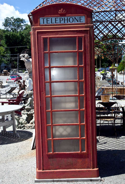 Old English Phone Booth at 1stDibs english phone booth for sale, british phone booth for sale