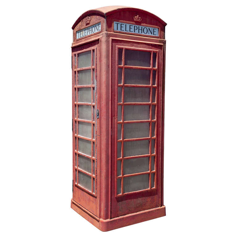 Old English Phone Booth at 1stDibs english phone booth for sale