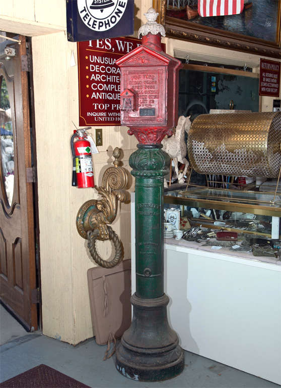 Antique New York City Fire Department Call Box at 1stDibs antique