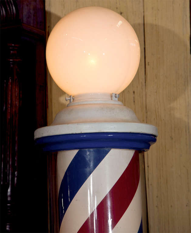 Antique Standing Barber Pole at 1stDibs antique barber pole, antique