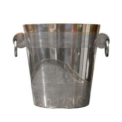 Art Deco Chrome Ice Bucket