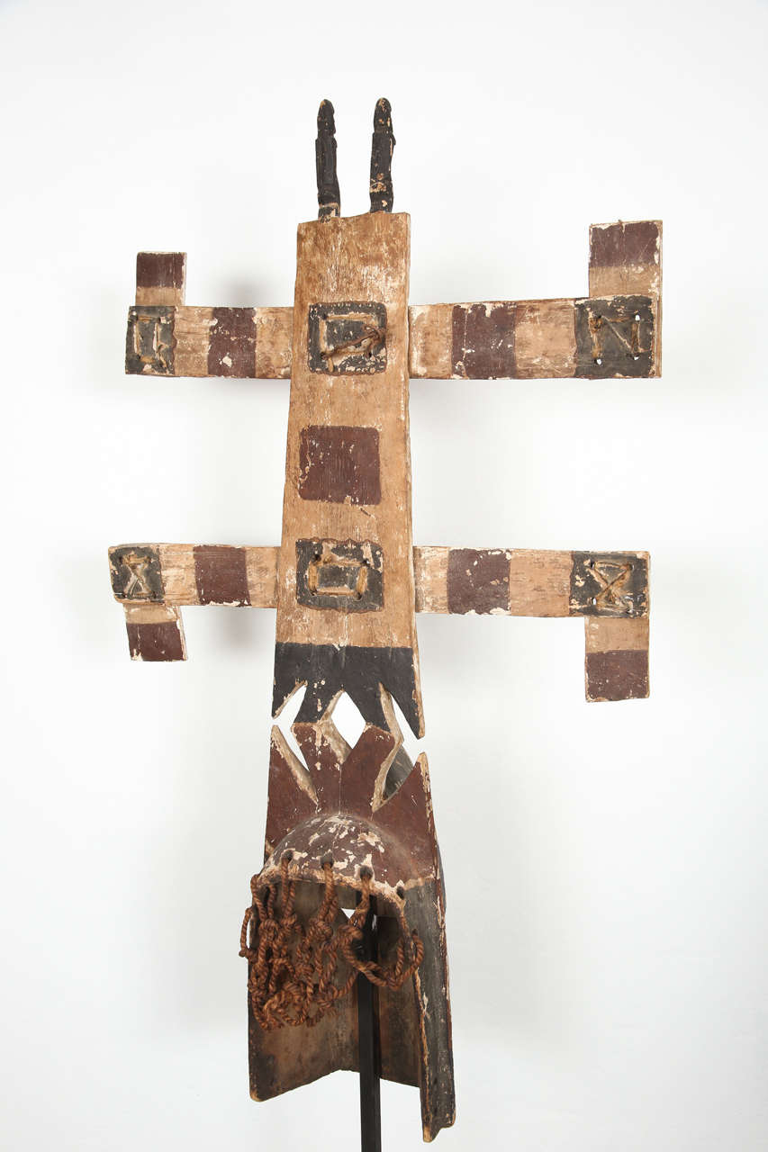 Mid-20th Century West African Kanaga Mask from Mali