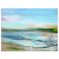 Ocean Beach Landscapes II Painting by William Engel