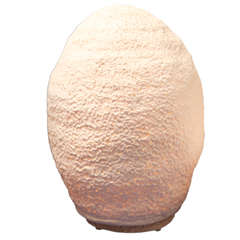 Organic Paper Porcelain Large Sponge Lamp by Freddy Borges 1