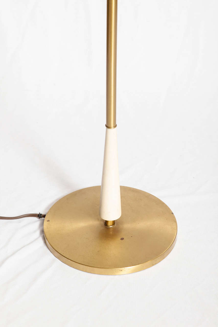 American Brass Floor Lamp