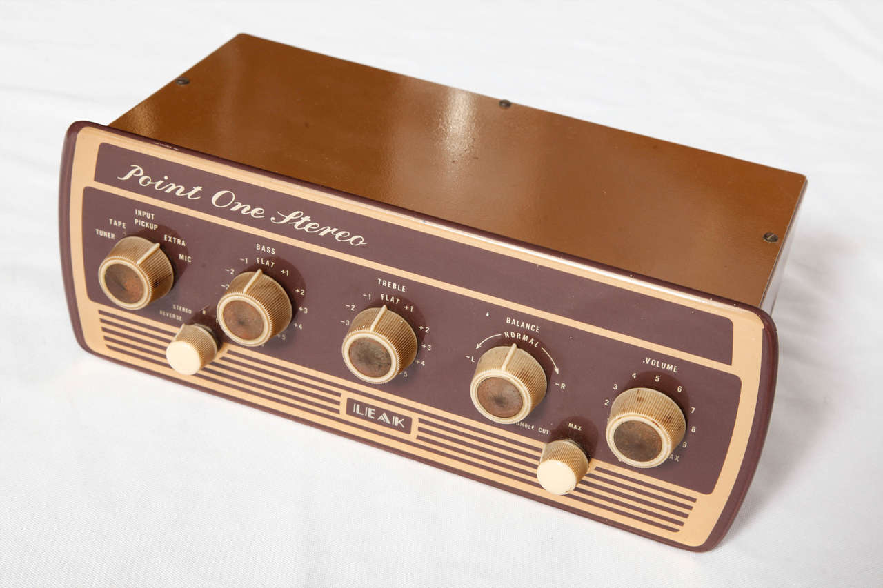 Leak Stereo 20 Amplifier And Varislope Preamplifier at 1stdibs